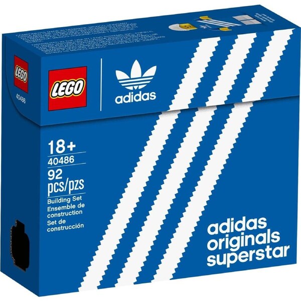 LEGO 40486 adidas Originals Superstar Mini Buildable Sneaker