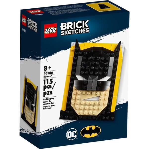 LEGO 40386 Batman Brick Sketches Portrait
