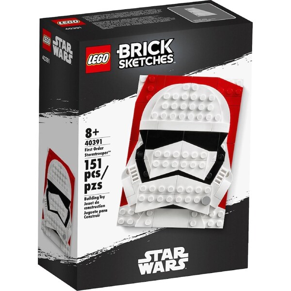 LEGO 40391 First Order Stormtrooper Brick Sketches