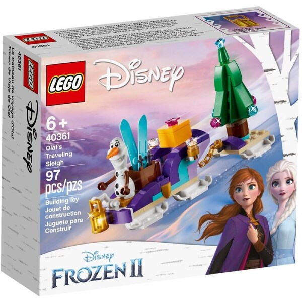 LEGO 40361 Olaf's Traveling Sleigh - Disney Frozen Set
