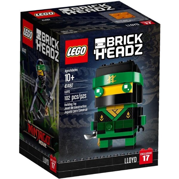 LEGO 41487 Lloyd BrickHeadz - THE LEGO NINJAGO MOVIE