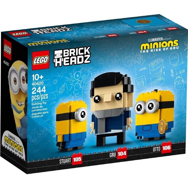 LEGO 40420 BrickHeadz Gru, Stuart & Otto Minions