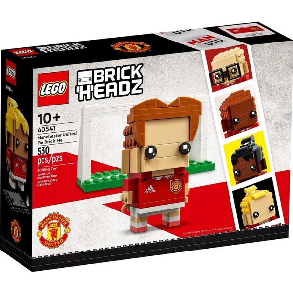 LEGO 40541 Manchester United Customizable BrickHeadz Figure
