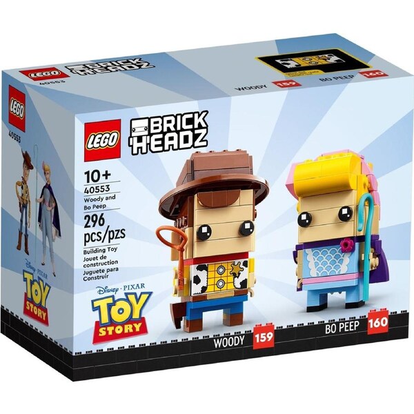 LEGO 40553 Woody & Bo Peep BrickHeadz(TM) Toy Story Figures