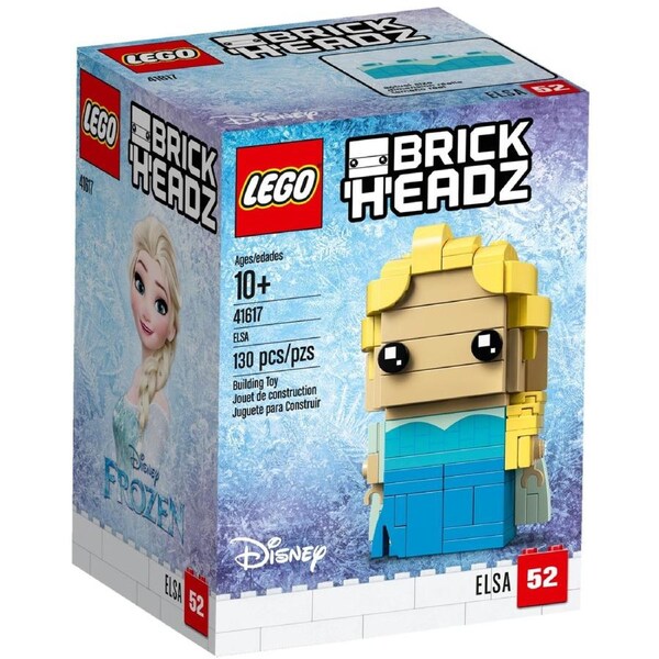 LEGO 41617 Disney Frozen Elsa BrickHeadz Building Kit