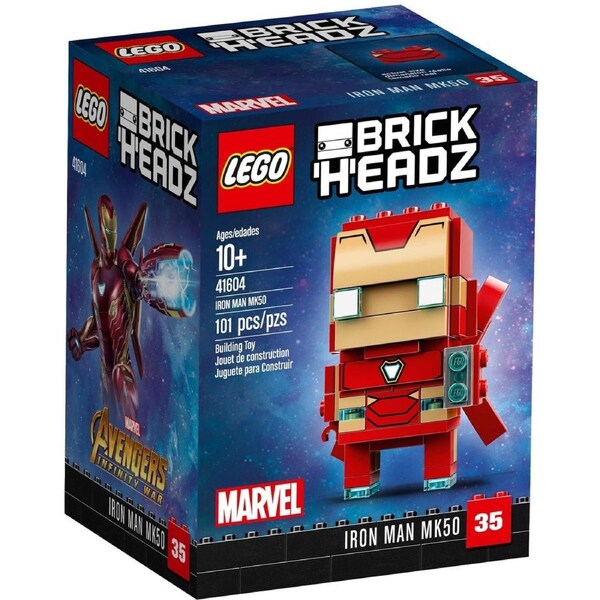 LEGO 41604 Iron Man MK50 BrickHeadz - Avengers Infinity War