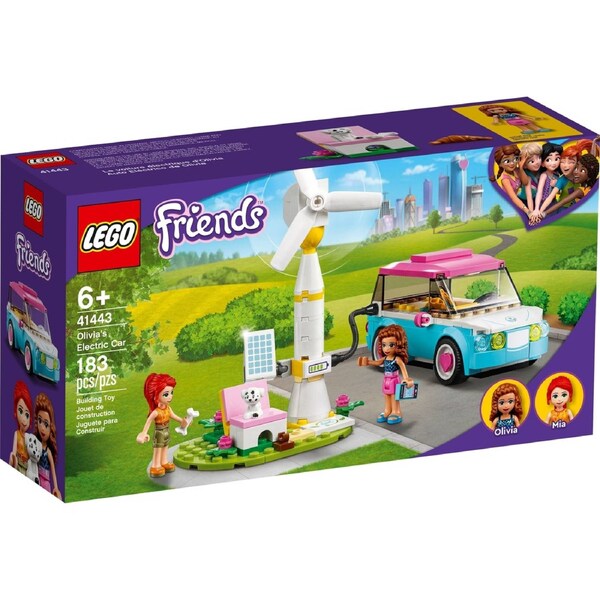 LEGO 41443 Olivia's Electric Car: Eco-Friendly Playset