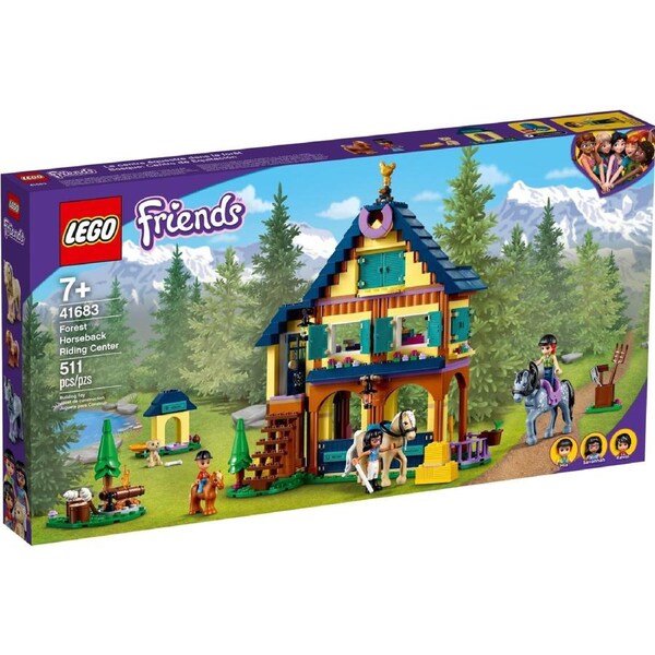 LEGO 41683 Forest Horseback Riding Center & Ranch Playset