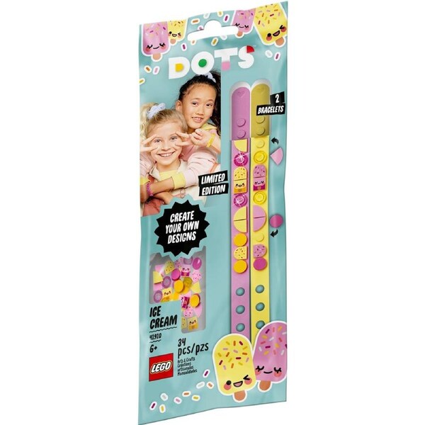 LEGO 41910 Ice Cream Besties Bracelets - DIY Friendship Jewelry