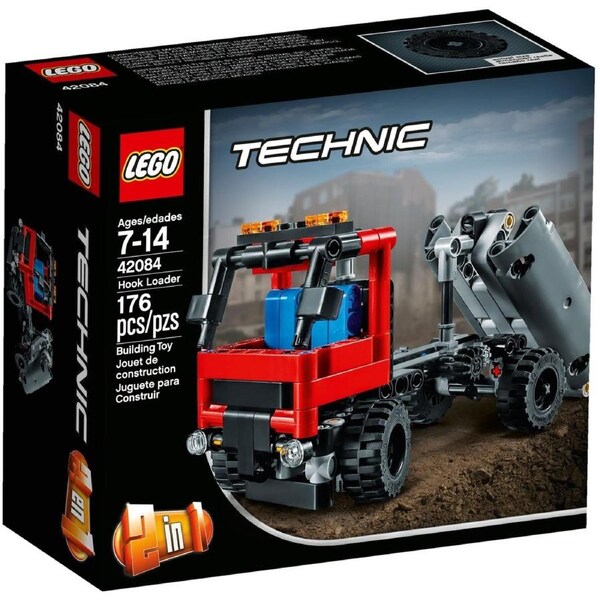 LEGO 42084 Hook Loader Truck - Build & Play 2-in-1 Set