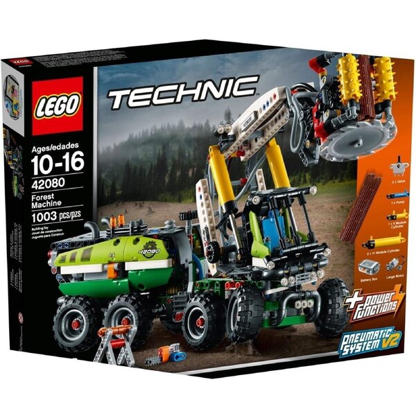 LEGO 42080 Forest Machine: Technic Harvester with Power Functions