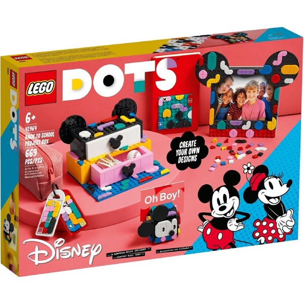 LEGO 41964 Mickey & Minnie Back-to-School DOTS Kit