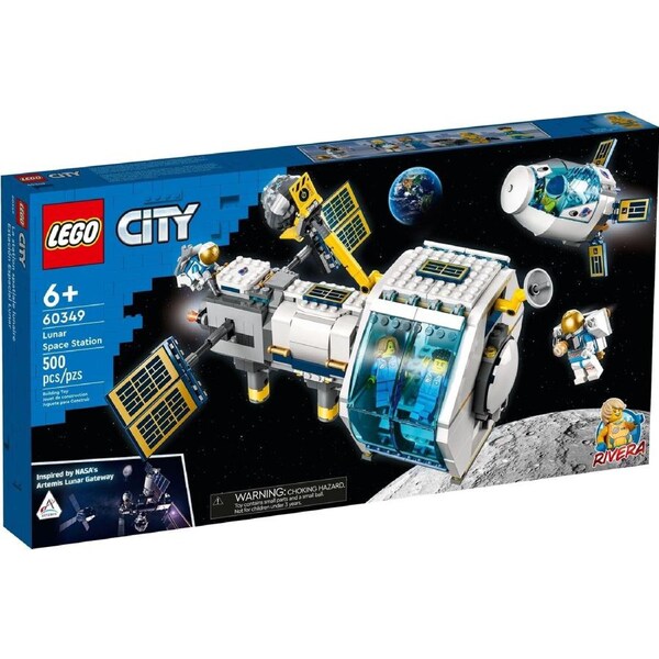 LEGO 60349 Lunar Space Station: Build & Explore the Moon!