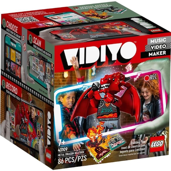 LEGO 43109 Metal Dragon BeatBox - Vidiyo