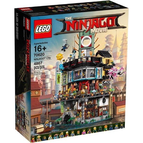 LEGO 70620 NINJAGO City Modular Building Set