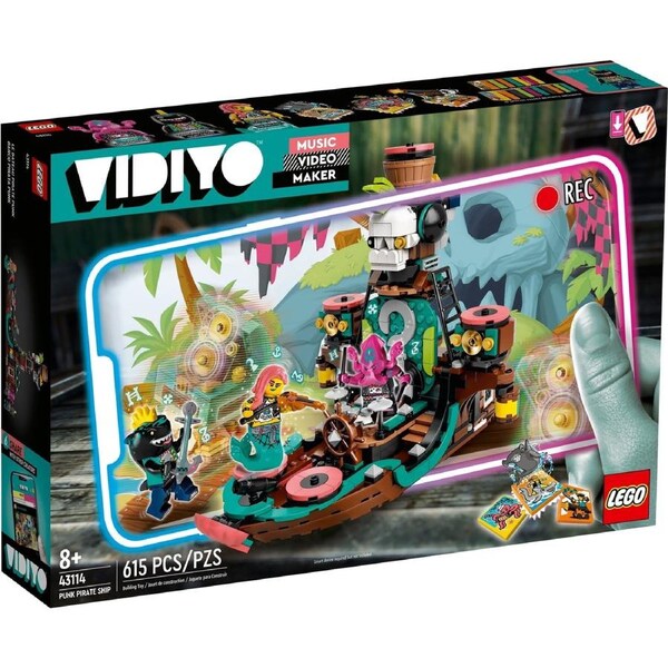 LEGO 43114 Vidiyo Punk Pirate Ship BeatBox
