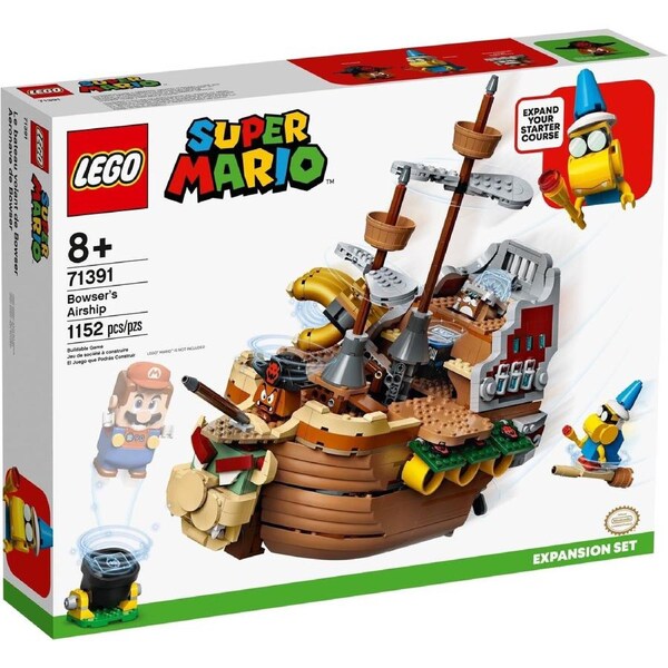 LEGO 71391 Bowser's Airship Expansion Set
