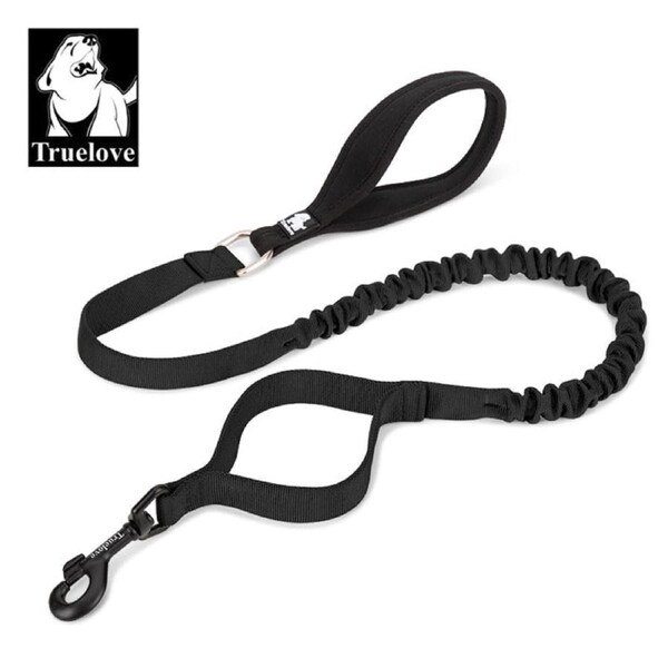 Military leash black - S