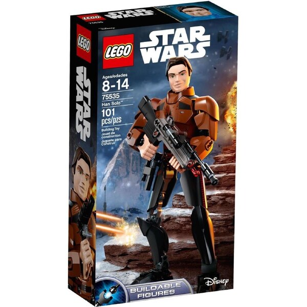 LEGO 75535 Han Solo: Buildable Figure with Blaster