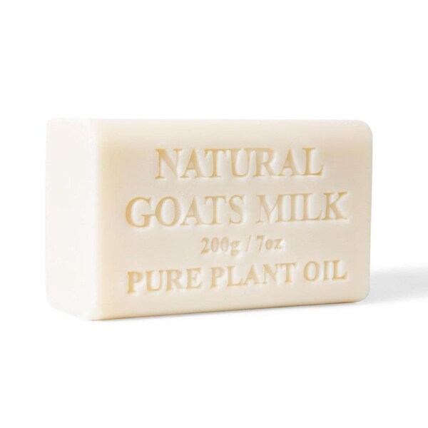 Goats Milk Soap Bars 2x 200g Creamy Scent French Triple-Milled Australian