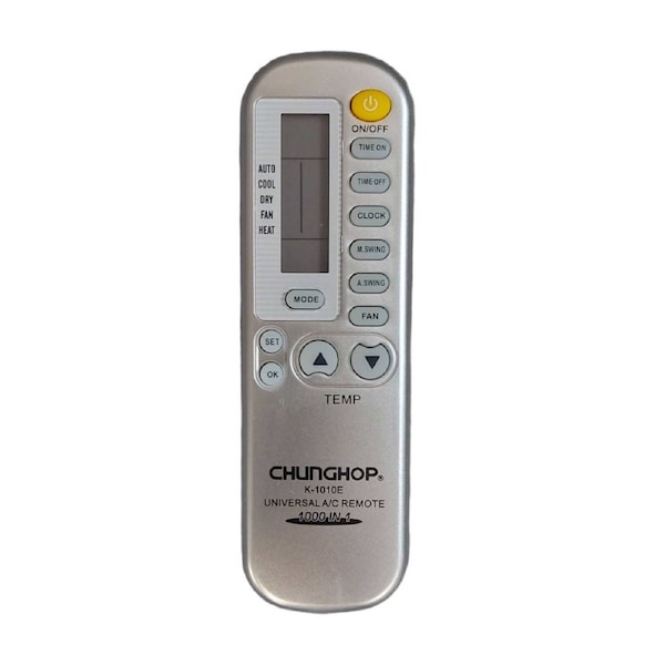 Chunghop Air Conditioner AC Remote Control Compatible with TOSHIBA and More