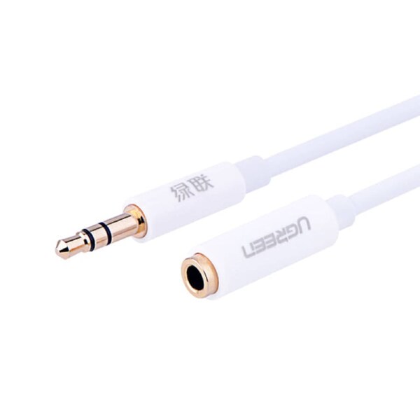 UGREEN 1M 3.5mm Male to Female Extension Audio Cable for Aux Devices