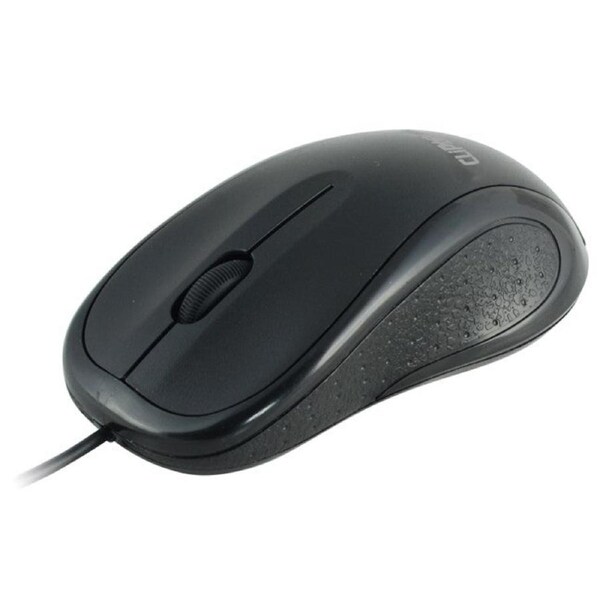 CLiPtec SCROLL MAX 1000DPI USB OPTICAL MOUSE - Black