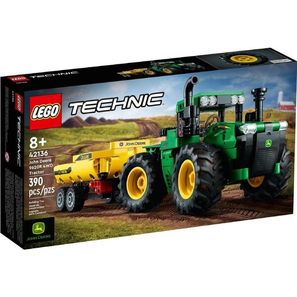 LEGO Technic Series 42136 John Deere 9620R 4WD Tractor