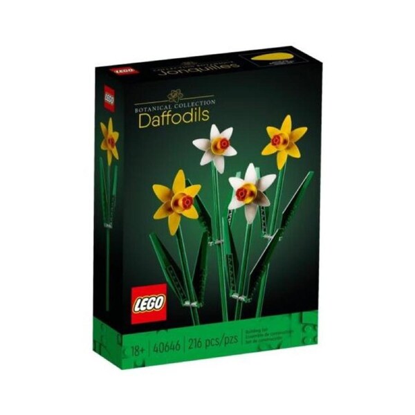 LEGO Daffodils 40646 Set Flowers Botanical Collection Valentines Day