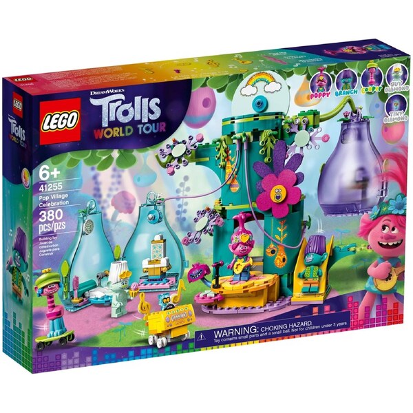 LEGO 41255 Trolls World Tour Pop Village Celebration