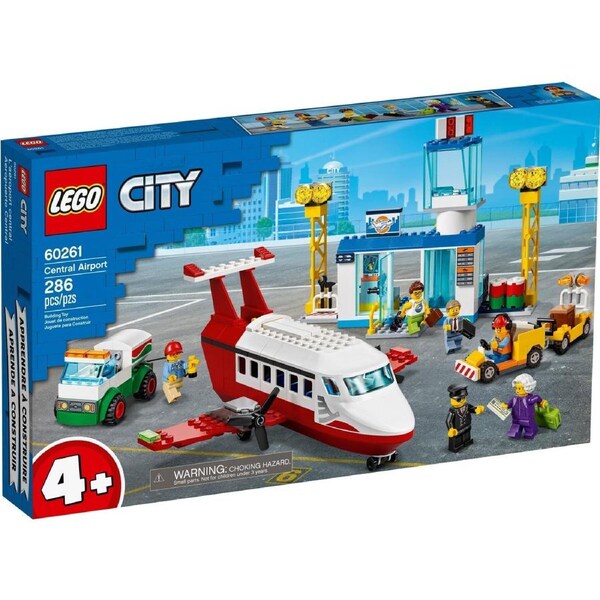 LEGO 60261 City Central Airport - Plane, Minifigures & Terminal