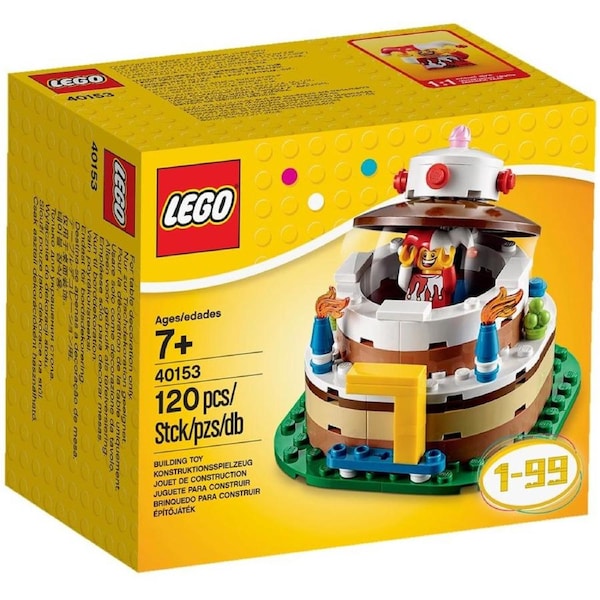 LEGO 40153 Pop-Up Birthday Table Decoration with Jester