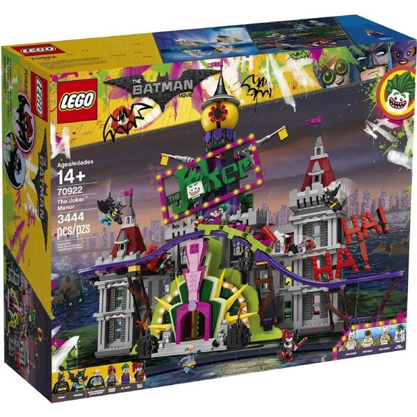 LEGO 70922 Joker Manor: Batman Rollercoaster Funhouse