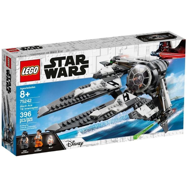 LEGO 75242 Black Ace TIE Interceptor - Star Wars Resistance