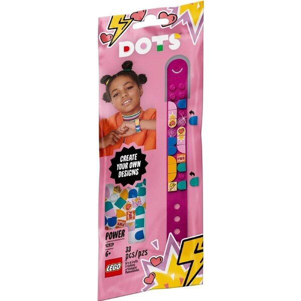 LEGO 41919 DOTS Power Bracelet - DIY Creative Kids Jewelry Kit