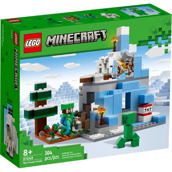 LEGO Minecraft 21243 The Frozen Peaks