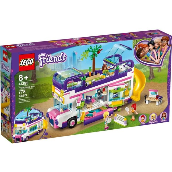 LEGO 41395 Friendship Bus: Fun Travel Toy for Kids