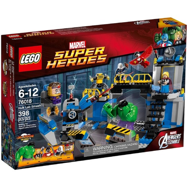 LEGO 76018 Hulk Lab Smash: AIM vs. Avengers