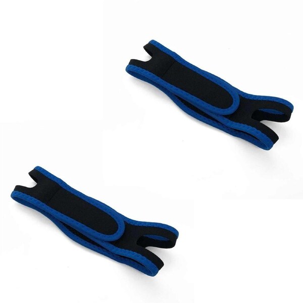 Anti Snoring Solution 2x Adjustable Neoprene Chin Strap Jaw Brace Sleeping Aid