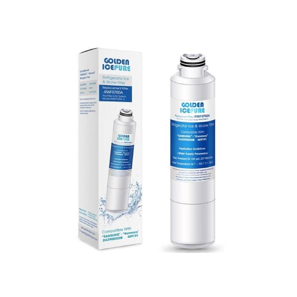 IcePure RFC0700A Fridge Water Filter Cartridge for Samsung DA9708006 Kenmore 469101