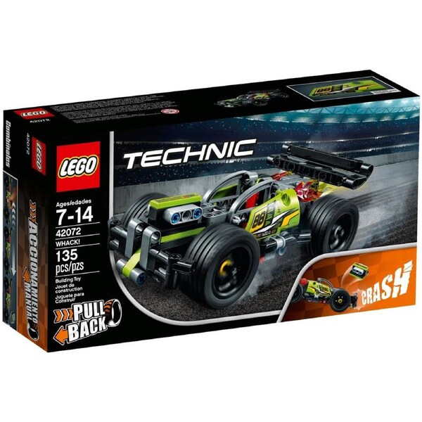 LEGO 42072 WHACK! Pull-back Race Car