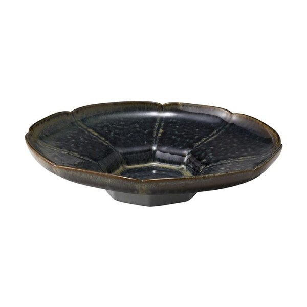 Ecology Midnight Matte Glaze Gretta Footed Bowl Serveware 26.5x6cm