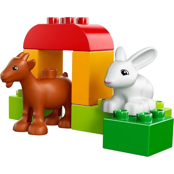LEGO 10522 DUPLO Farm Animals Set with Shelter & Figures