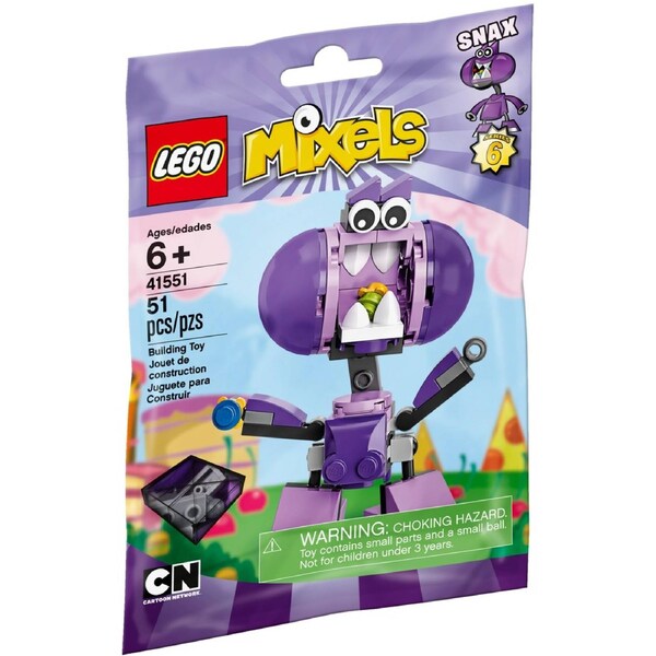 LEGO 41551 Snax Mixels Munchos Tribe Building Kit