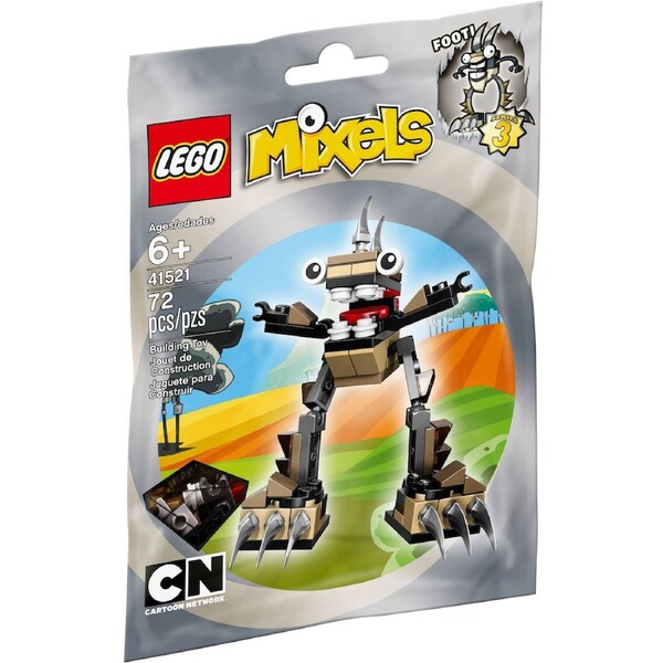 LEGO 41521 Footi Mixels Spikels Tribe Building Toy