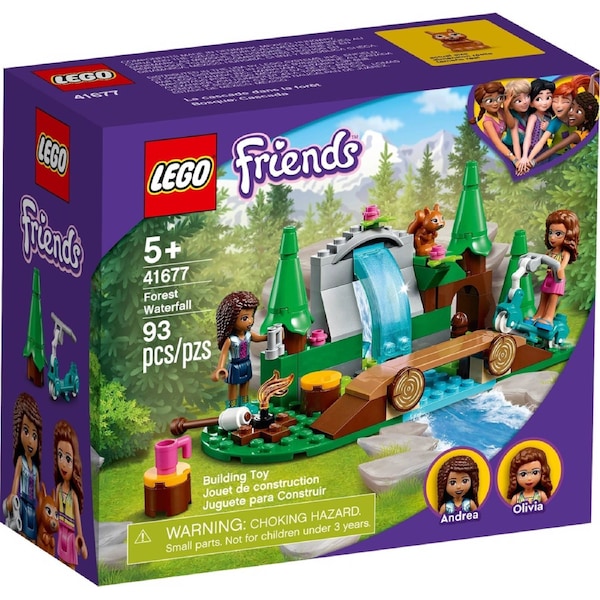 LEGO 41677 Forest Waterfall Adventure with Andrea & Olivia