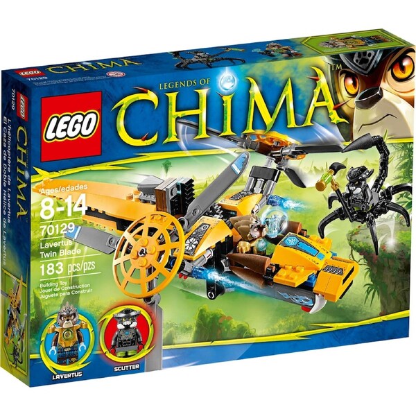 LEGO 70129 Lavertus' Twin Blade Helicopter - CHI Power - Legends of Chima