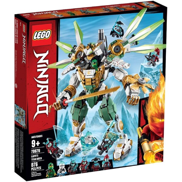 LEGO 70676 Lloyd's Titan Mech Ninja Robot Toy