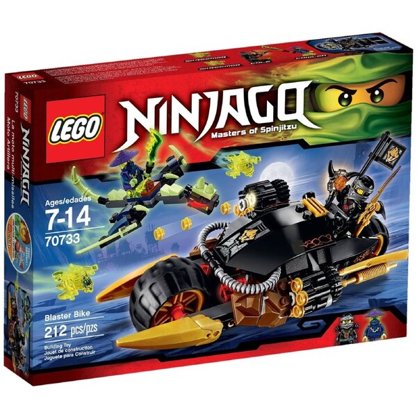 LEGO 70733 Cole's Blaster Bike vs. Ghost Dragon