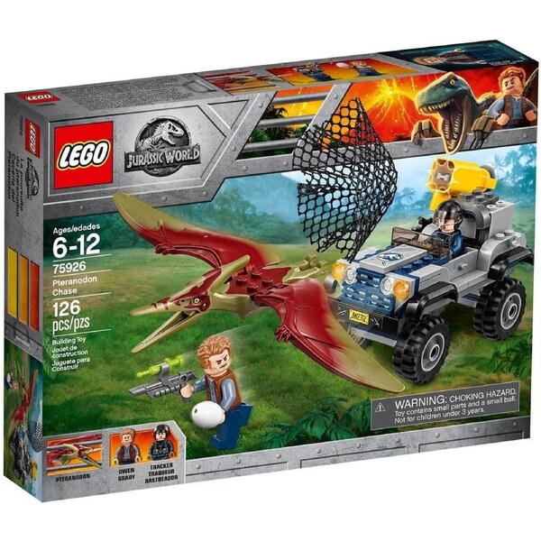 LEGO 75926 Pteranodon Chase Jurassic World Dinosaur Rescue